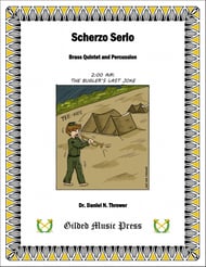 Scherzo Serio  Brass Quintet & Optional Percussion  P.O.D. cover Thumbnail